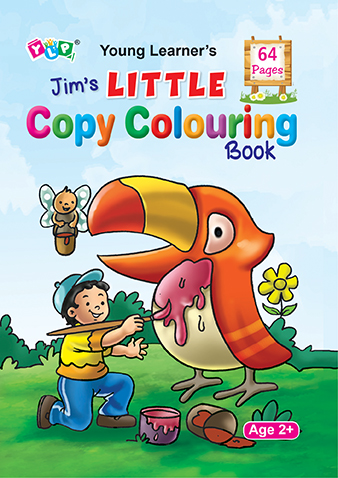 Jim's Little Copy Colouring Book